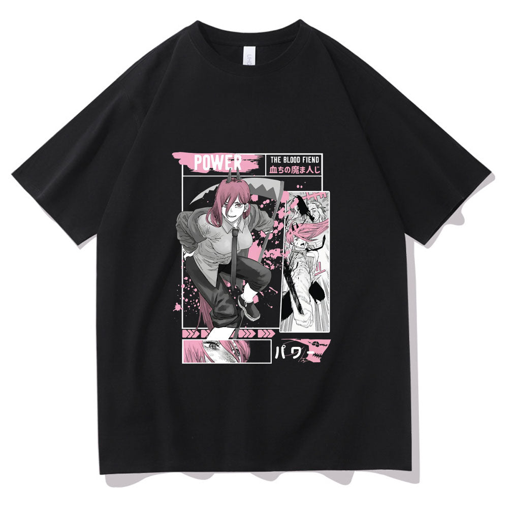 Fashionable Street Scene Polyester Men's T-Shirt