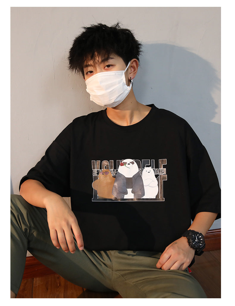 Casual Short Sleeve Hip Hop T-Shirt