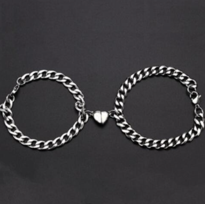 Magnet Love Suction Bracelet for Couples Gift