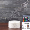 3D LED Touch Control Colorful Night Light Lamp