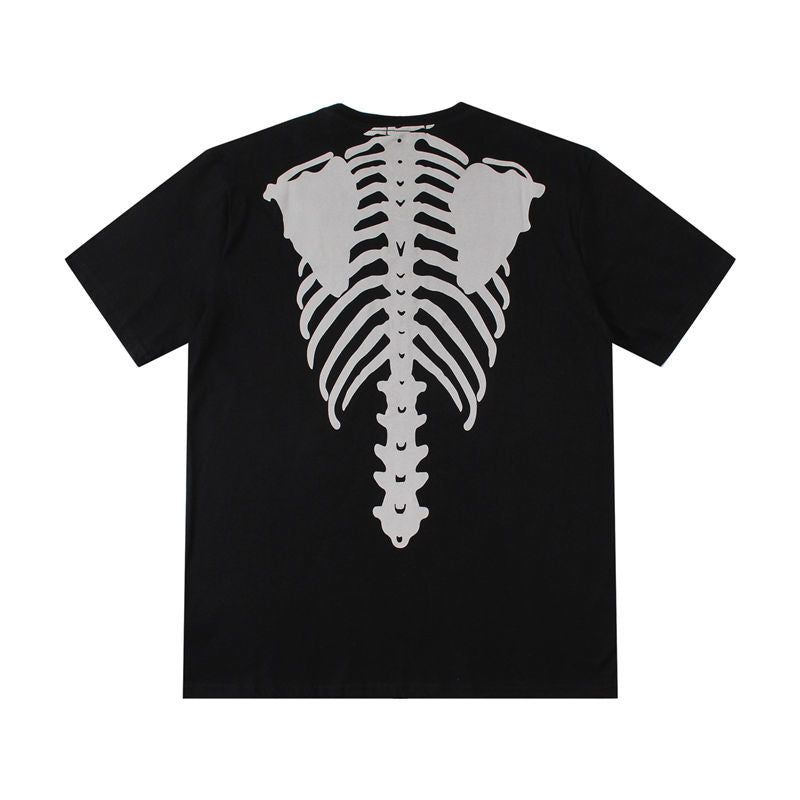 2022 Vintage Halloween Skeleton Graphic T-Shirt for All