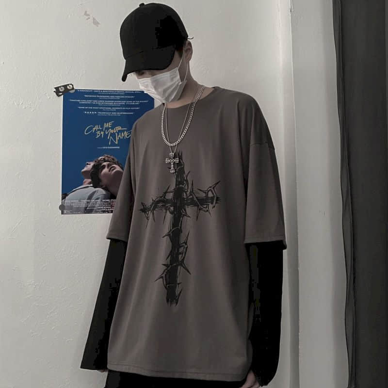 Y2K Anime Casual Long Sleeve T-Shirt (Harajuku)