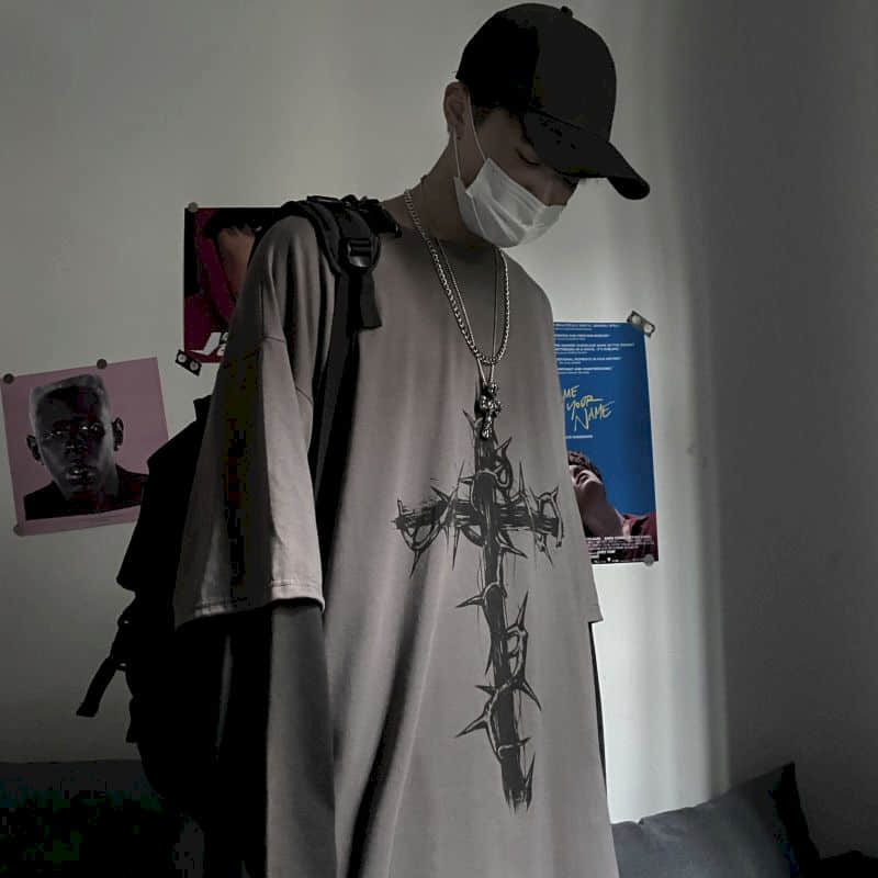 Y2K Anime Casual Long Sleeve T-Shirt (Harajuku)