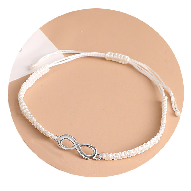 Adjustable Infinity Love Bracelet for Couples and Friends