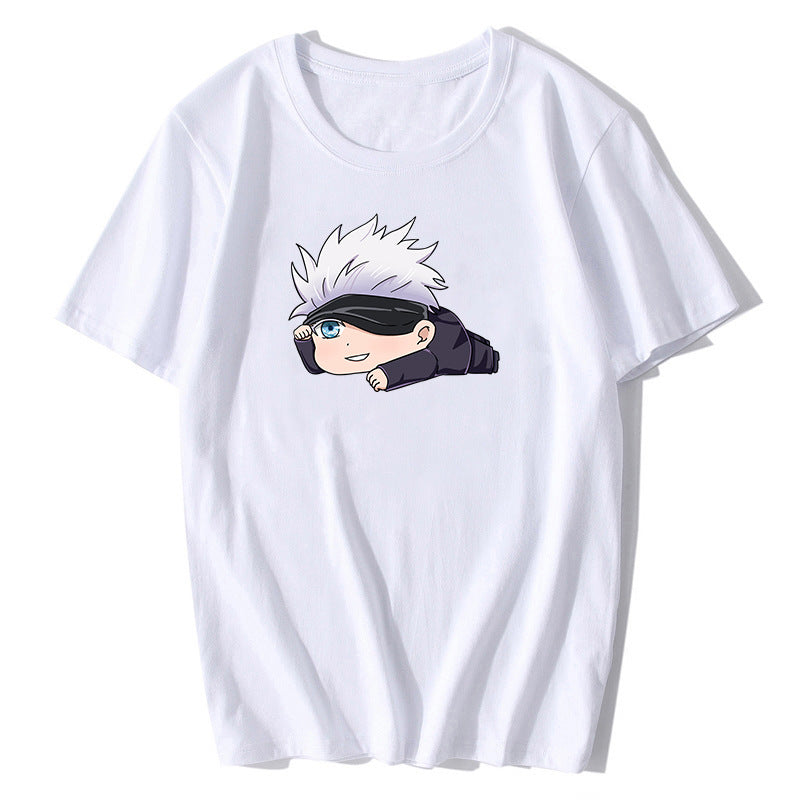 Gojo T-Shirt - Casual Round Neck