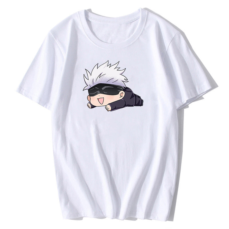 Gojo T-Shirt - Casual Round Neck