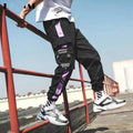 Velcro Strap Loose Casual Cargo Pants