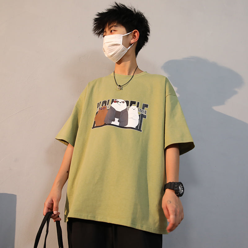 Casual Short Sleeve Hip Hop T-Shirt