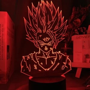 3D Illusion LED Lamp with Monkey King Design