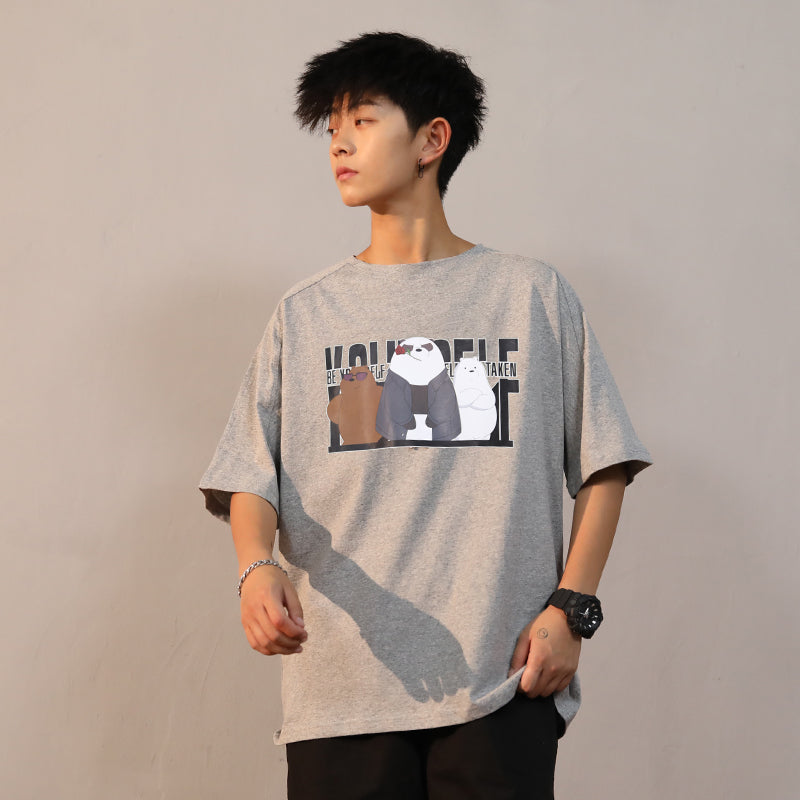 Casual Short Sleeve Hip Hop T-Shirt
