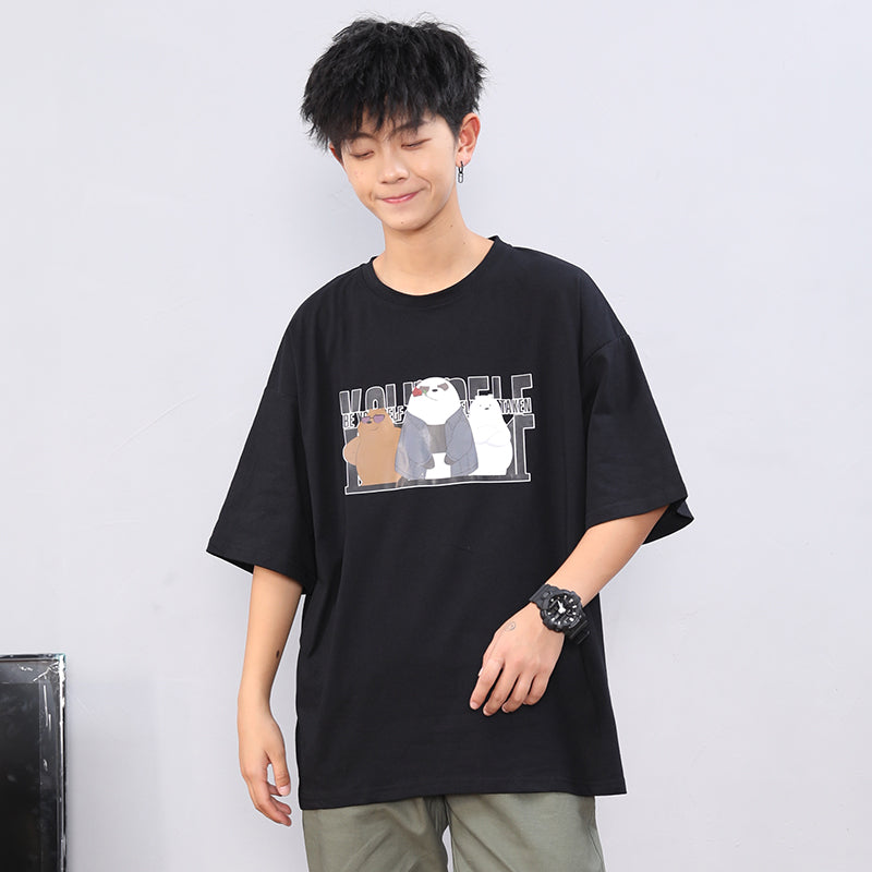 Casual Short Sleeve Hip Hop T-Shirt