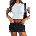 Women's Athleisure Cargo Skirt with Pockets