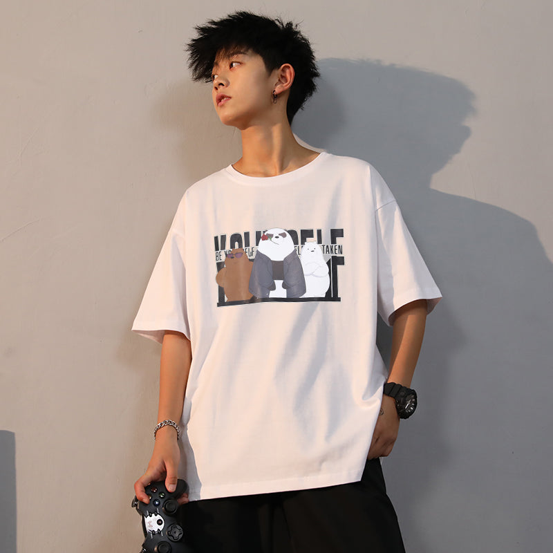 Casual Short Sleeve Hip Hop T-Shirt
