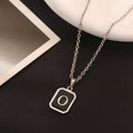 Stainless Steel Fashion Necklace with 26 English Letters