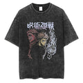 Vintage Washable T-Shirt - Streetwear Anime Graphic