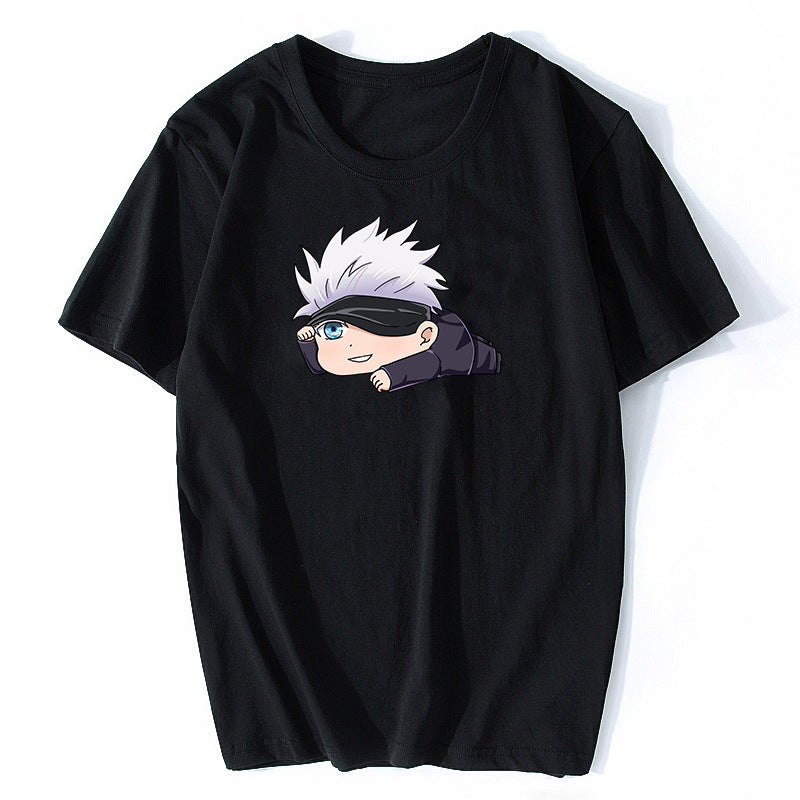 Gojo T-Shirt - Casual Round Neck