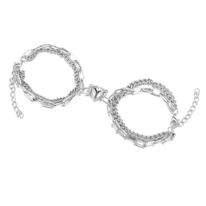 Magnet Love Suction Bracelet for Couples Gift